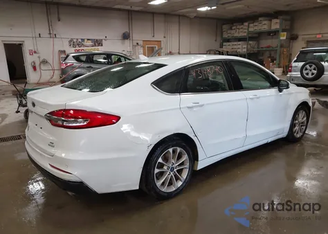 2019 Ford Fusion Se из США, поврежденный, VIN 3FA6P0HD9KR191732
